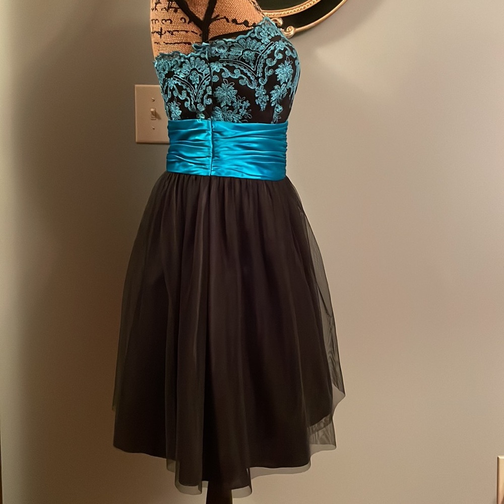 Hailey Logan by Adrianna Papell dress vintage 1980s size 9/10 - Picture 4 of 9